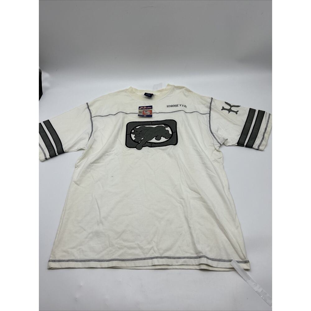 Vintage Knobetta T-SHIRT Men’s Size LARGE Embroidered KBJ TIGER Y2K